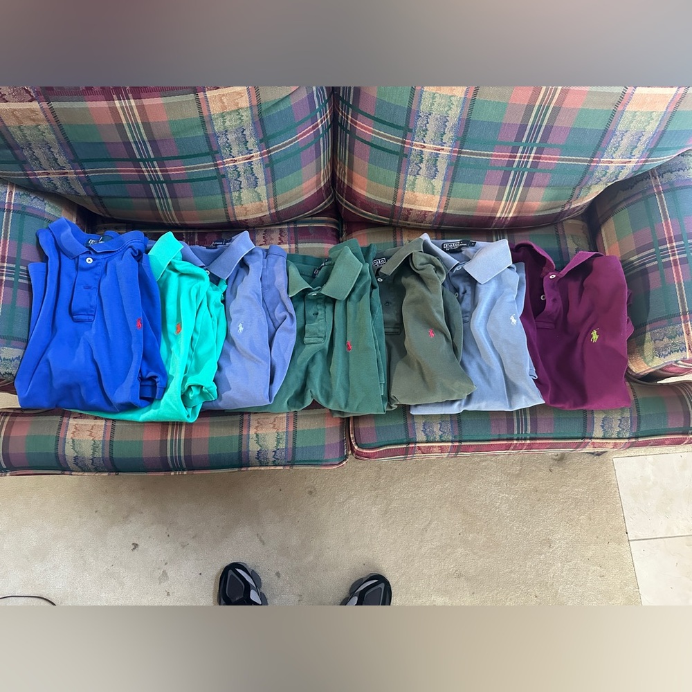 7 Ralph Lauren Polos